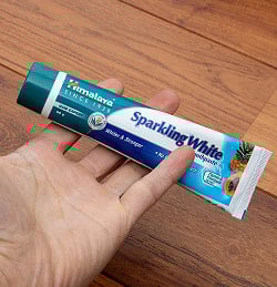 ヒマラヤ　スパークリングホワイト　はみがき粉 - Sparkling White Tooth Paste 80g 【Himalaya Herbals】 - サブ4