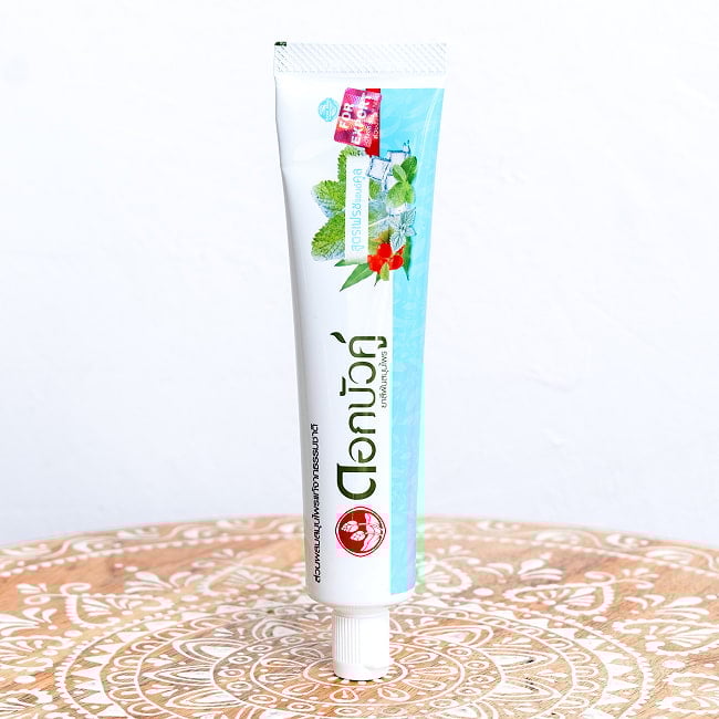 Dok Bua Ku ハーバル トゥースペースト フレッシュ＆クール - HERBAL TOOTHPASTE FRESH & COOL 100g 2 - 全体写真です