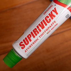 シダレッパ　スピリビッキー　オリジナル　歯磨き粉 - Supirivicky Original Ayurvedic Toothpaste 70g - サブ5