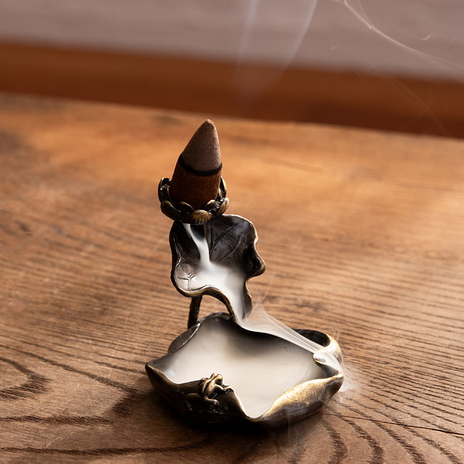 Deepika backflow 流川香 倒流香 コーン香 PALO SANTO 7 - 見ているだけでもリラックス効果がありそうです