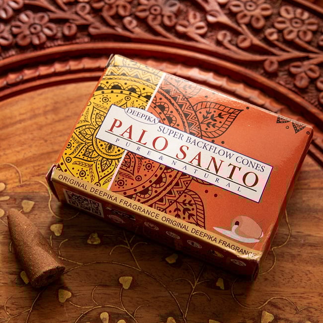 Deepika backflow 流川香 倒流香 コーン香 PALO SANTOの写真