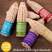 【4種展開】ナチュラルハーブのロープ香-ロングタイプ(IND-INS-1011)