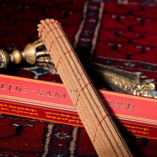 高級チベット香　LUG-SAM INCENSE　55種類のヒマラヤ地方のハーブをブレンドした　チベット香 2 - お香の写真です