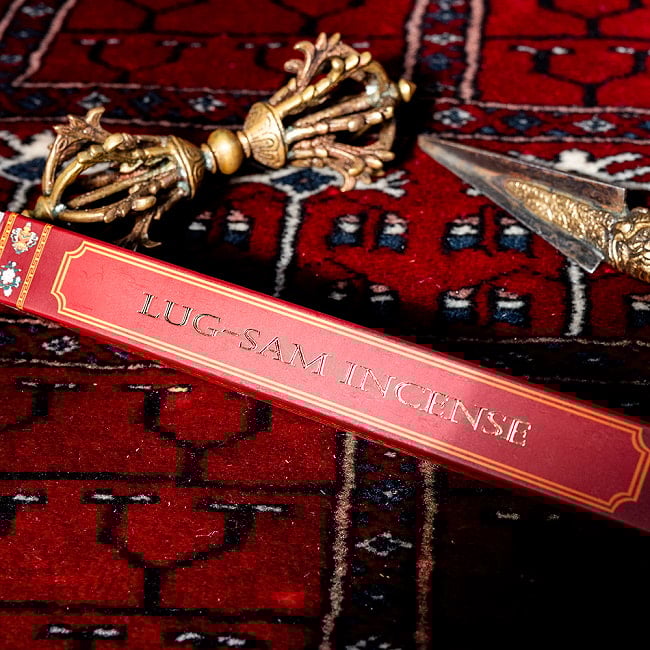 高級チベット香　LUG-SAM INCENSE　55種類のヒマラヤ地方のハーブをブレンドした　チベット香 5 - パッケージの写真です