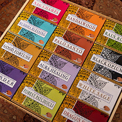 【12種セット】ギフトなどに最適 Deepika backflow 流川香 倒流香 コーン香 Sandal Wood - サブ2