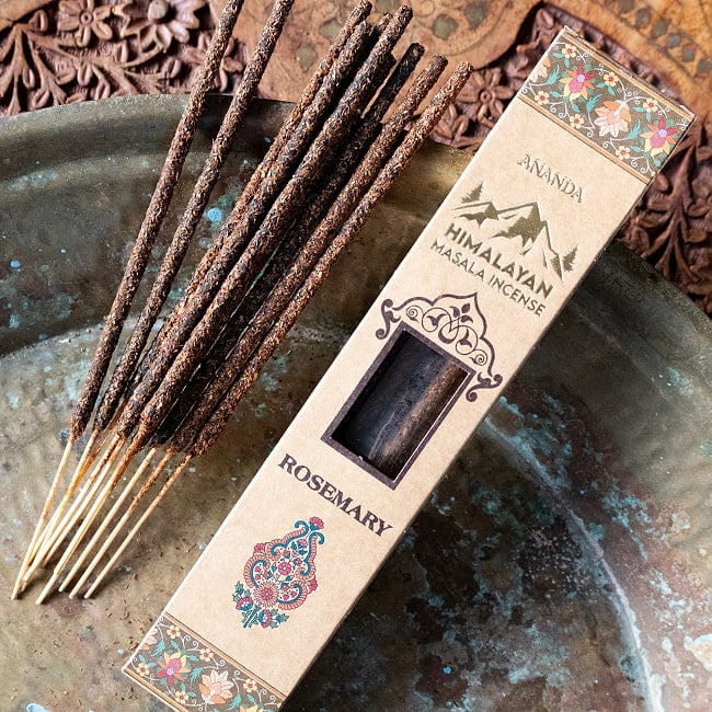 素材感がそのまま ハーブやスパイスを練り合わせたマサラ香 14 - 4：ローズマリー-Rosemary