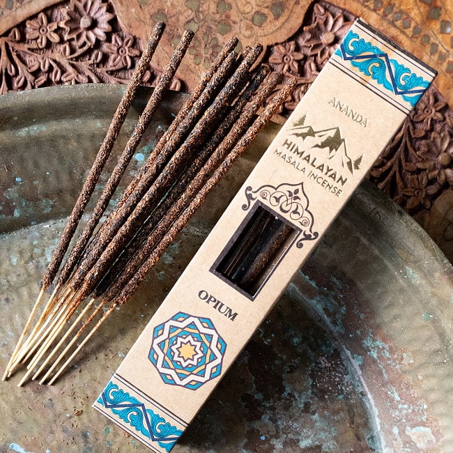 素材感がそのまま ハーブやスパイスを練り合わせたマサラ香 16 - 6：阿片-Opium