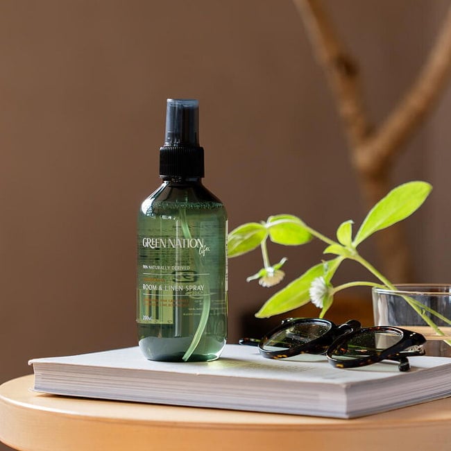 ルーム&リネンスプレー200ml ペパーミント＆ユーカリ GREEN NATION life/グリーンネイションライフ 2 - 自然由来にこだわった製品です。