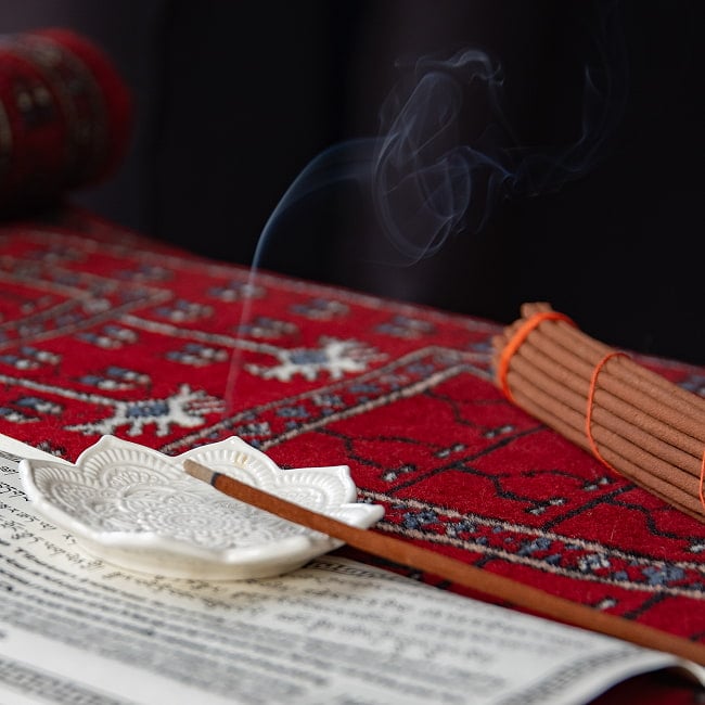 高級チベット香　マンジュシュリー　文殊菩薩香　MANJUSHIRI Genuine Tibetan Incense　文殊菩薩をモチーフにしたチベット香 9 - 霊験あらたかなお香をぜひお試しあれ！