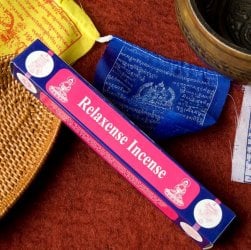 [大感謝祭セール]Relaxence リラクセンス チベット香　仏教伝統のレシピに基づいた25種のハーブとスパイスを配合