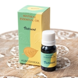 安静のオイル(VETIVERT)の香り - オウロシカ ナチュラルエッセンシャルオイルの商品写真