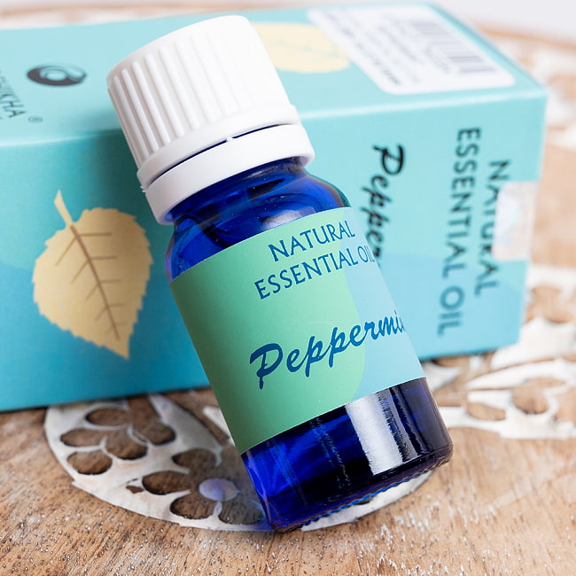 ペパーミント(peppermint.)の香り -オウロシカアロマオイル 2 - ボトル写真です