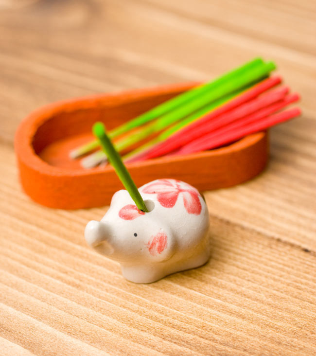 ☆当時物 貴重 アジアン雑貨購入 可愛らしい像のお香立て☆珍しい☆