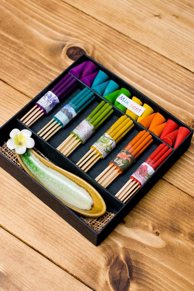 南国風お香立てギフトセット の通販 - TIRAKITA.COM