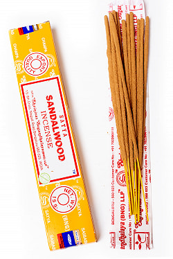 【Satya】サンダルウッド香 Sandalwood Incense(IND-INS-471)