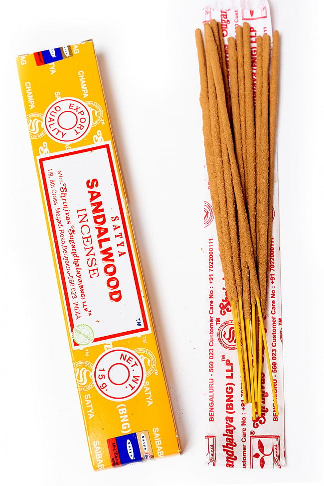 【Satya】サンダルウッド香 Sandalwood Incense 1