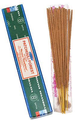 【Satya】パチョリーフォレスト香 Patchouli Forest Incense(IND-INS-472)