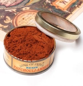パチュリ・アンバー(Patchouli-Amber) - 粉末香(IND-INS-517)