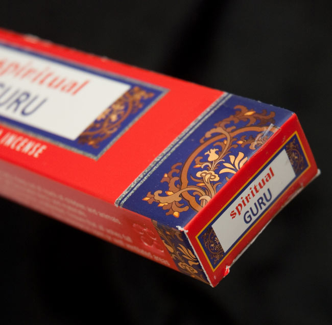 Spiritual Guru香 3 - パッケージの端っこの部分を拡大しました