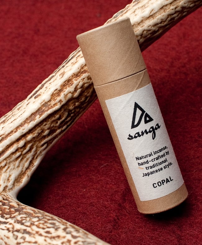 COPAL香 - sangaの写真1枚目です。こちらのパッケージでお届けしますCOPAL,SANGA,ナチュラル お香,自然素材 お香