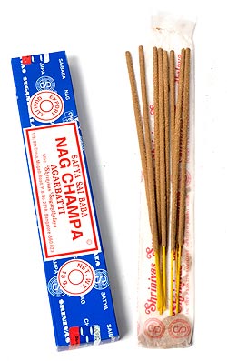 【12個まとめ買いセット】ナグチャンパ[15gタイプ] Satya Sai Baba Nag Champa Agarbattiの写真