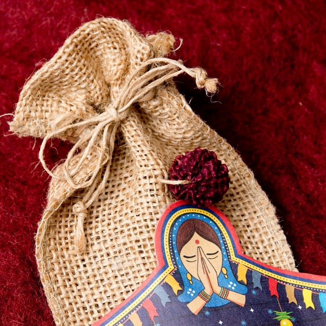 Great Indian Incense - KAMASTRA - ホワイトムスク 2 - 数珠にもなる聖なる木の実ルドラクシャつき！！！
