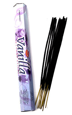 【6箱まとめ買い】 バニラ - Vanilla Incense Sticks【HEM社製】の写真
