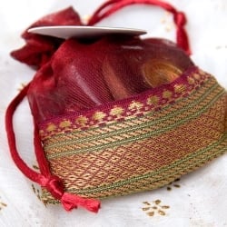 オーガンジーの袋入りコーンお香セット -Mountain Rose- - サブ2