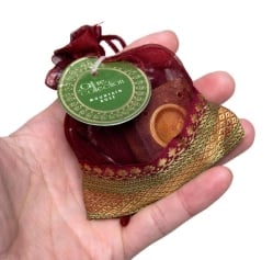 オーガンジーの袋入りコーンお香セット -Mountain Rose- - サブ5