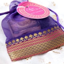 オーガンジーの袋入りコーンお香セット - ナグ・チャンパ - サブ2