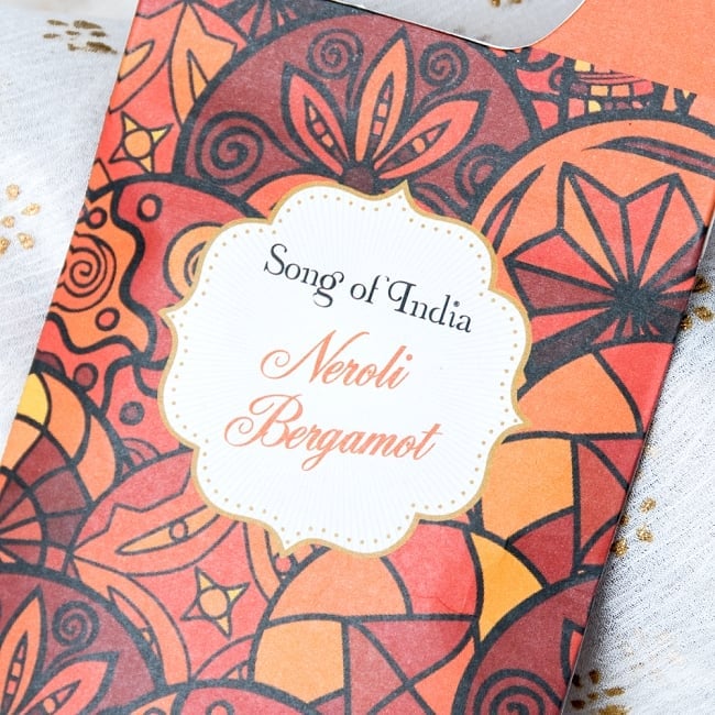 Song of India - サシェ（香り袋） - ネロリベルガモット 2 - 拡大してみました。