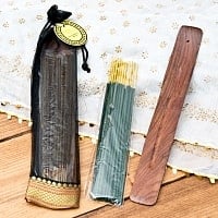 スティック香＆お香立てセット[Allure Collection] - パチュリーノワールの商品写真