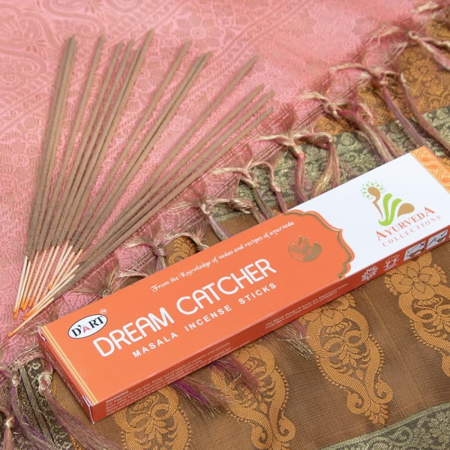 ART - Ayurveda Collection香 - Dream Catcherの写真1枚目です。パッケージ全体写真ですお香,インセンス,ナチュラル,ハーバル,インド