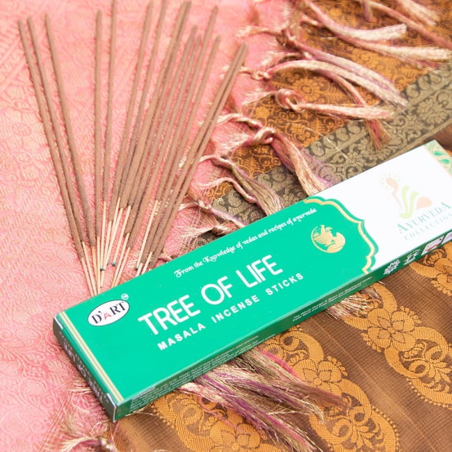 D‘ART - Ayurveda Collection香 - Tree Of Lifeの写真お香,インセンス,ナチュラル,ハーバル,インド