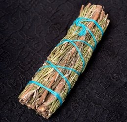 カリフォルニア ローズマリー 無農薬 ワンド バンドル スティック [10cm  30g程度]スマッジング　浄化(IND-INS-872)