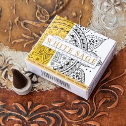 Deepika コーン香 White Sage(IND-INS-886)