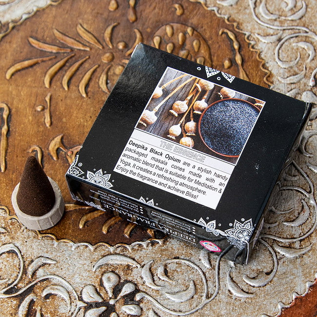 Deepika コーン香 Black Opium 2 - パッケージ裏面の写真です。