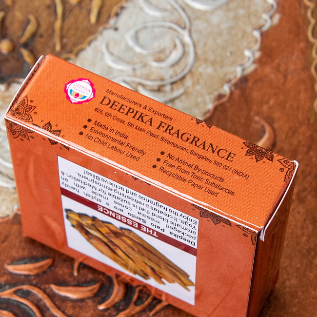 Deepika コーン香 Sandalwood 4 - 環境に優しいインド製お香です。