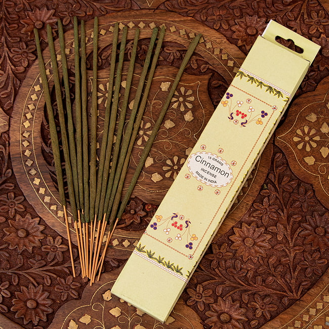 FLORA AGARBATI香 - Cinnamon（シナモン）の写真1枚目です。全体写真ですフローラル,お香,インセンス,インド香,レア 香,瞑想