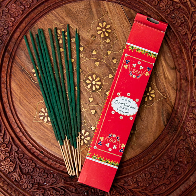 FLORA AGARBATI香 - Frankincense（フランキンセンス／乳香）の写真1枚目です。全体写真ですフローラル,お香,インセンス,インド香,レア 香,瞑想