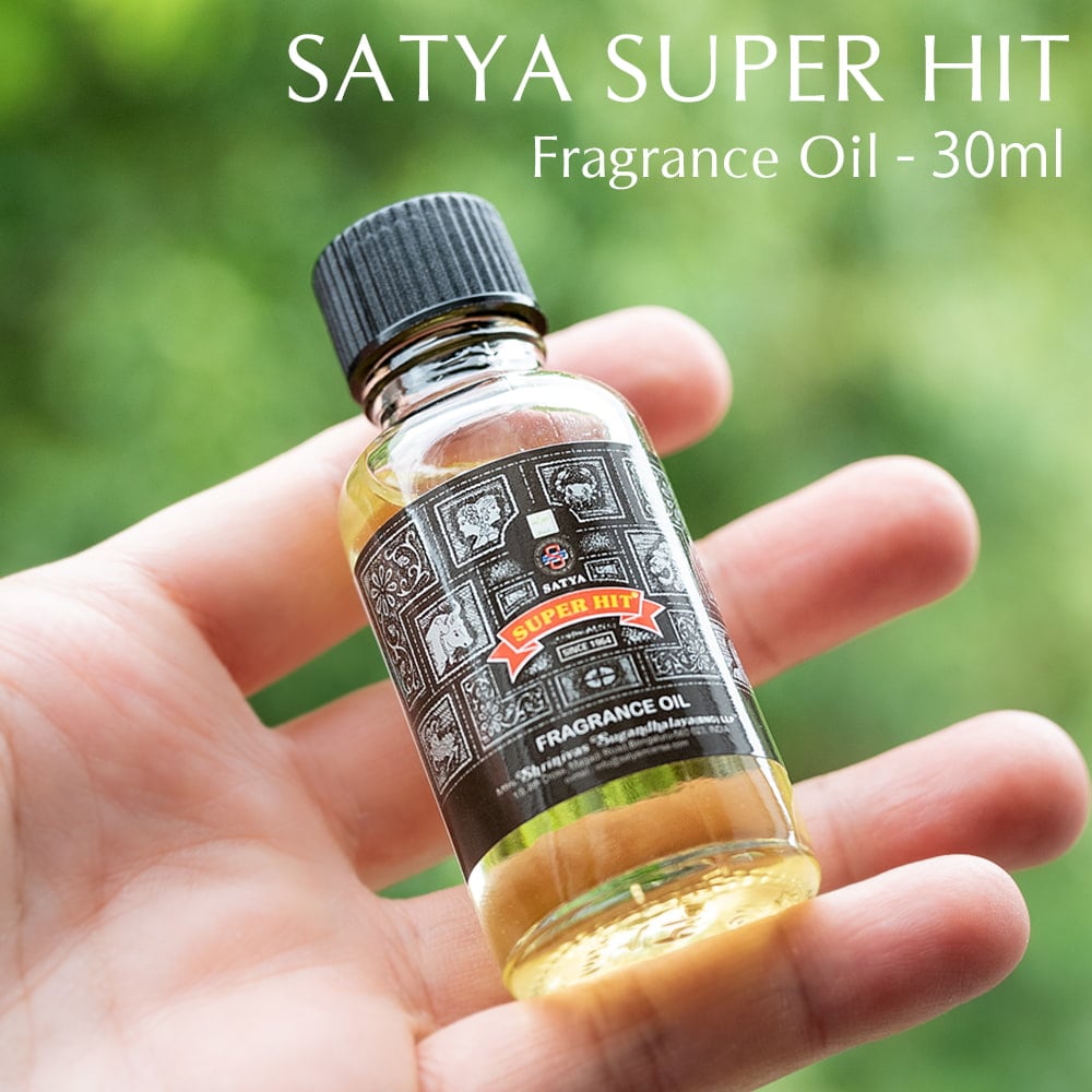 【3個セット】スーパーヒット　フレグランス オイル - SATYA SUPER HIT FRAGRANCE OIL - 30ml【SATYA】1枚目の説明写真です