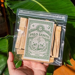 パロサント　香木 〔約100g〕 天然  天然 パロサントスティック 品質の良いペルーのピウラ産　PALO SANTO　チャック付き袋　ヨガや瞑想　浄化などへ - サブ5