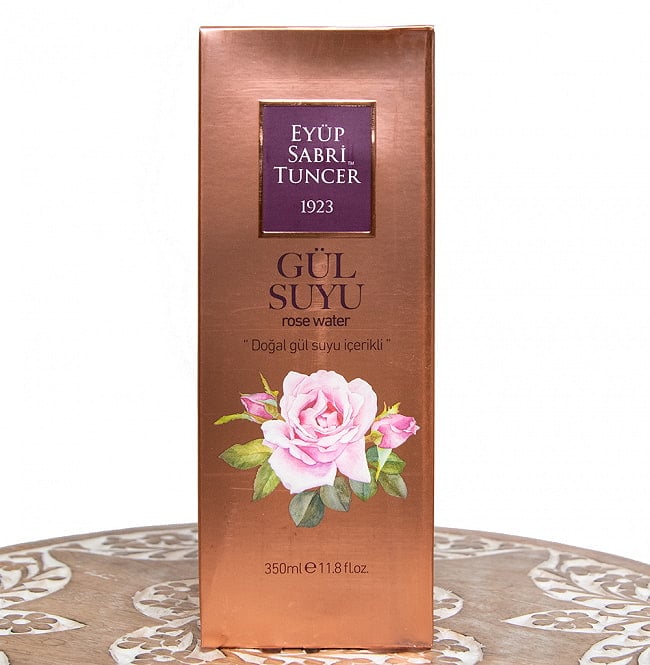 トルコのローズ ウォーター - GUL SUYU ROSE WATER - イー・エス・ティー　ローズウォーター 350ml　化粧水　薔薇 6 - パッケージは長旅の疲れで、多少折れがある場合があります