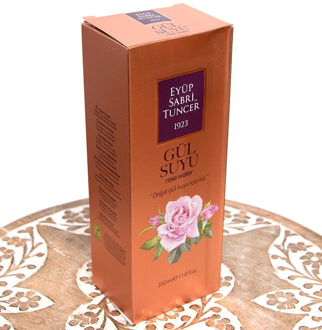 トルコのローズ ウォーター - GUL SUYU ROSE WATER - イー・エス・ティー ローズウォーター 350ml 化粧水 薔薇 7 - パッケージは長旅の疲れで、多少折れがある場合があります