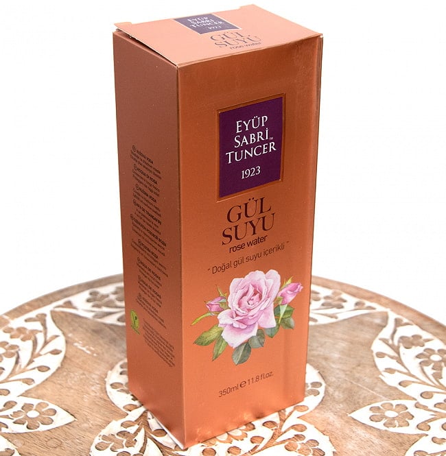 トルコのローズ ウォーター - GUL SUYU ROSE WATER - イー・エス・ティー　ローズウォーター 350ml　化粧水　薔薇 7 - パッケージは長旅の疲れで、多少折れがある場合があります