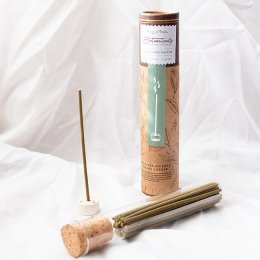 スティック香＆お香立てセット[Botanicaly Collection] - ハニーサックルジャスミン