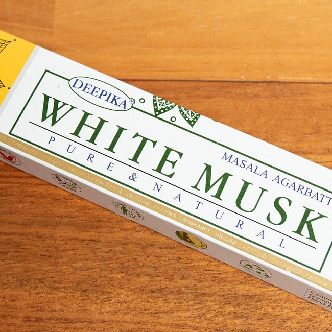 Deepika ホワイトムスク香 WHITE MUSK 2 - パッケージの拡大写真です