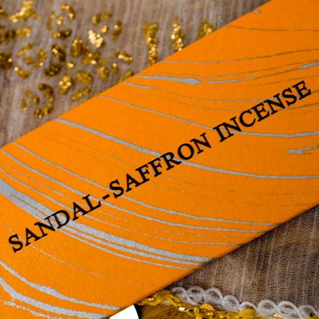 【送料無料・30個セット】オウロシカ香 - 香木とサフラン(SANDAL - SAFFRON)の香り 3 - 香りの名前はここに記されています。