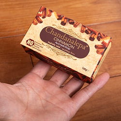 【12個セット】チャンダナレーパ　ハーバルソープ　Ｃ-Chandanalepa Cinnamon Herbal Soap - 100g - サブ5