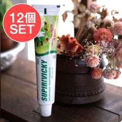 【12個セット】シダレッパ　スピルビッキー　マイルド　歯磨き粉 - Supirivicky Mild Ayurvedic Toothpaste 70gの数割選択写真